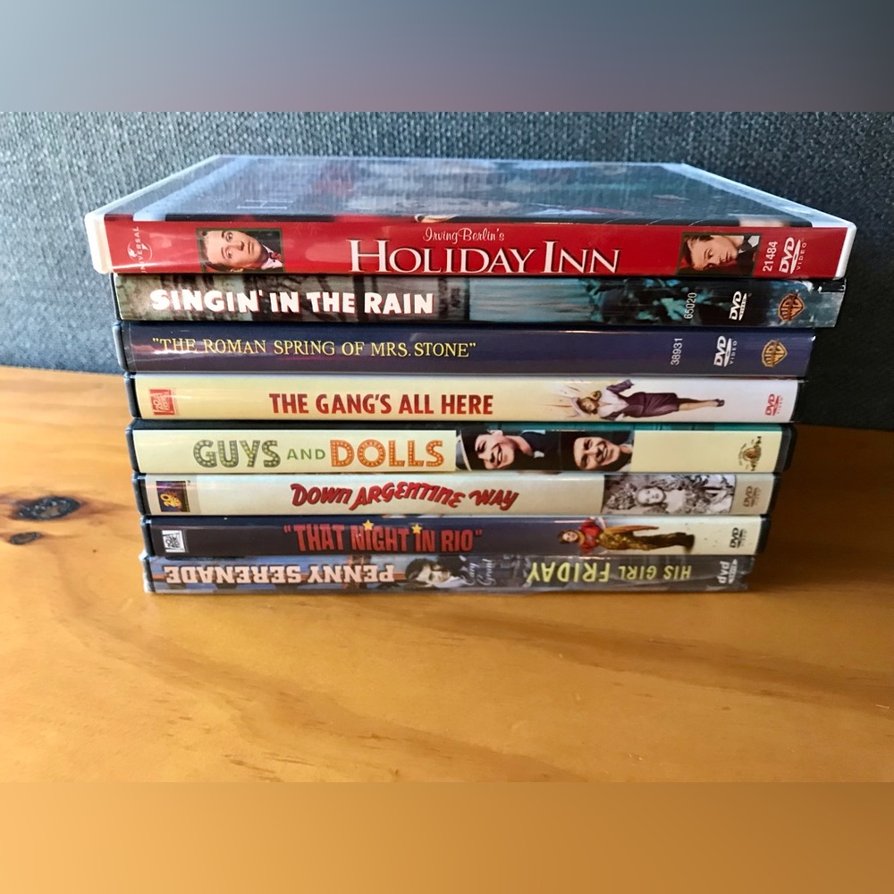Lot 8 Classic Movies DVD Collection Turner Classic Movies Line Up Night